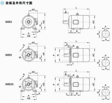 九洲Y系列三相異步電動機(jī)