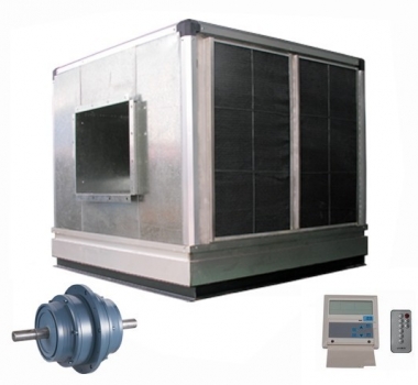 外轉(zhuǎn)子式（不銹鋼外殼）離心環(huán)保節(jié)能冷風(fēng)機(jī),九洲普惠環(huán)?？照{(diào)